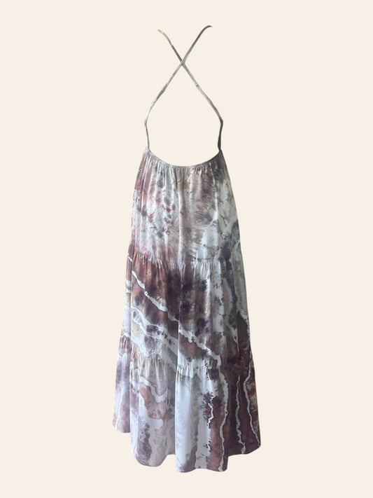 Backless Boho Dress - Small