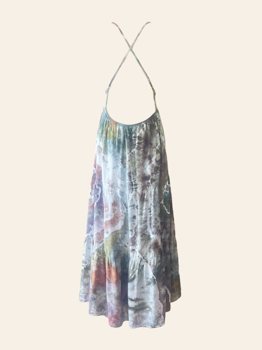 Backless Boho Dress - Large