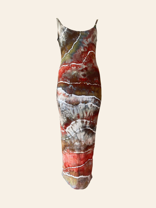 Fitted Maxi Dress - Small