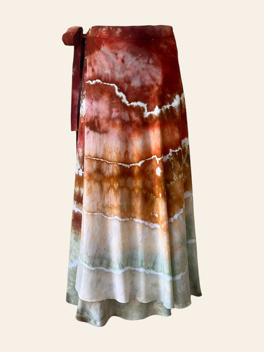 Long Wrap Skirt - One size