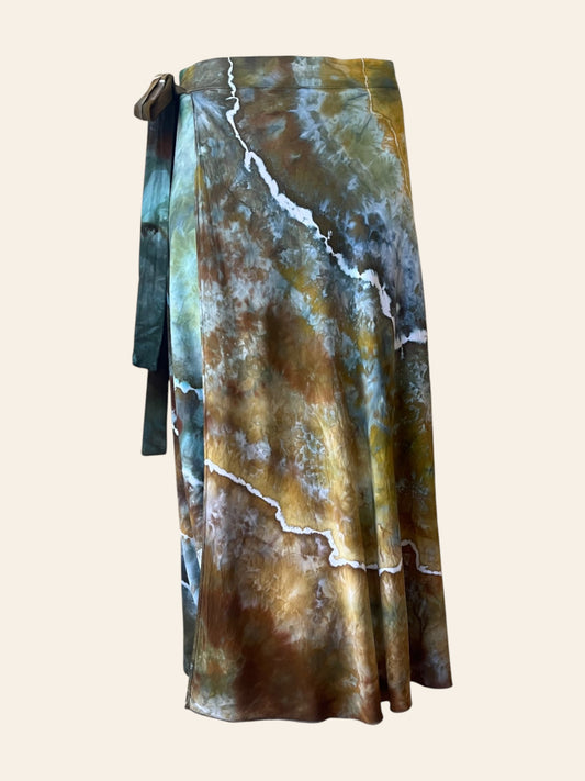 Long Wrap Skirt - One size