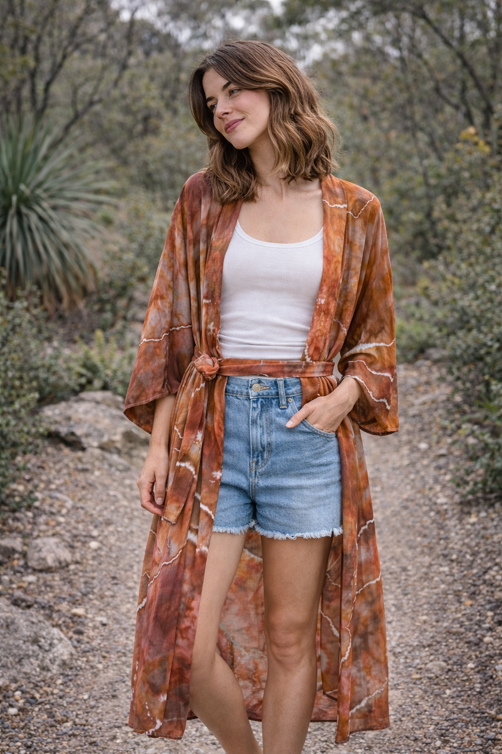 Long Kimono - One Size