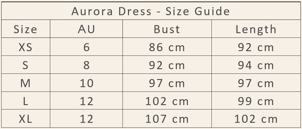 Aurora Dress - XS