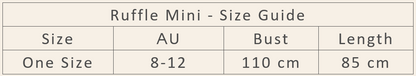 Ruffle Mini - One Size