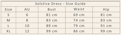 Solstice Dress - Medium