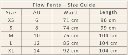 Flow Pants - XS
