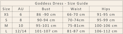 Goddess Dress - Xlarge