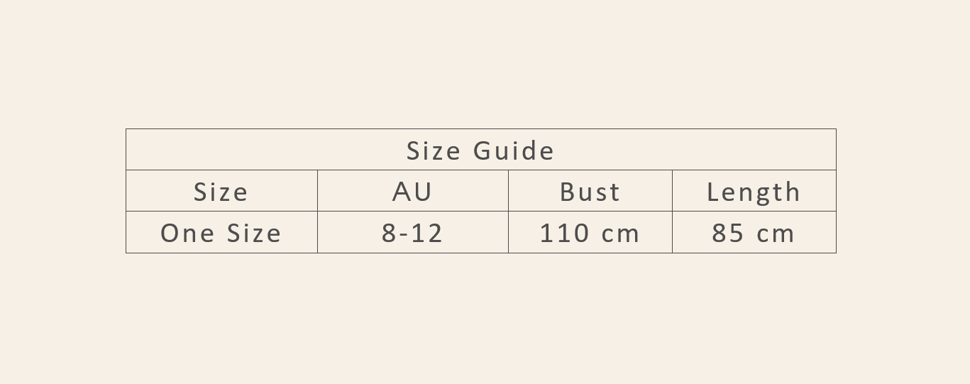 Ruffle Dress - One Size