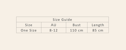 Ruffle Dress - One Size