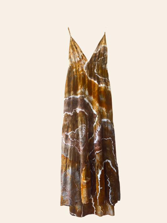 Boho Backless Dress - Large