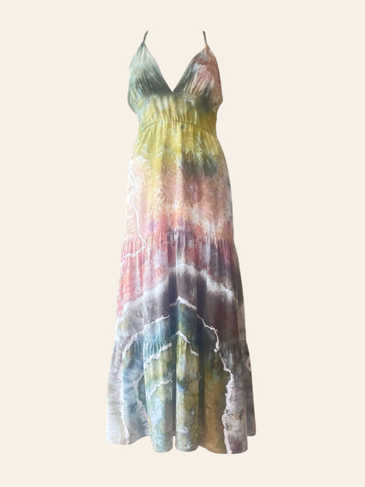 Backless Boho Dress - Small