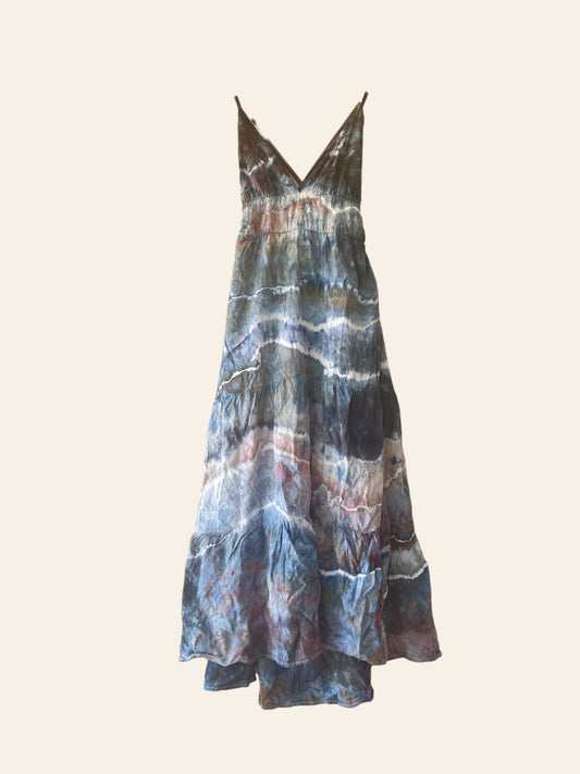 Boho Backless Dress - Medium