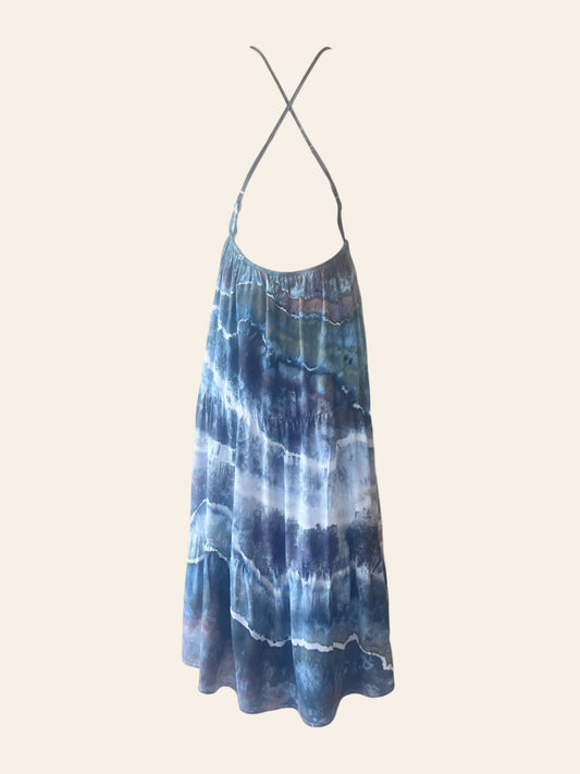 Backless Boho Dress - Medium