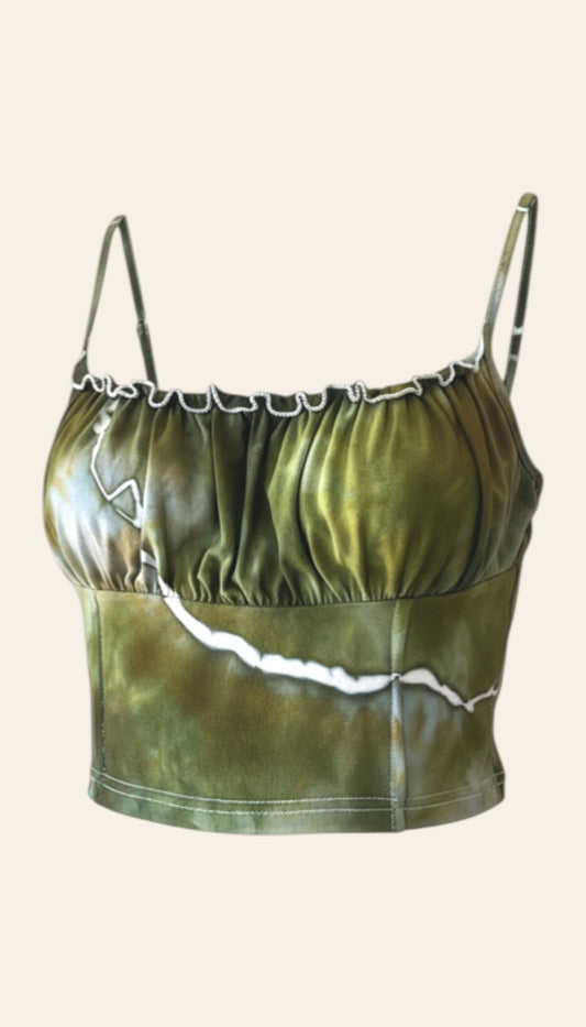 Ruffle Singlet - Large