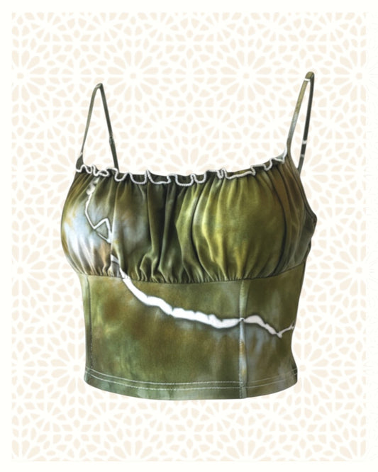 Ruffle Singlet - Large