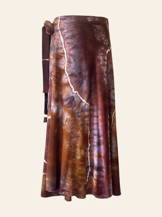 Long Wrap Skirt - One size