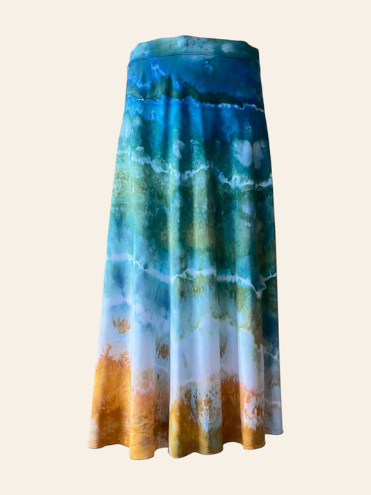 Long Wrap Skirt - One size