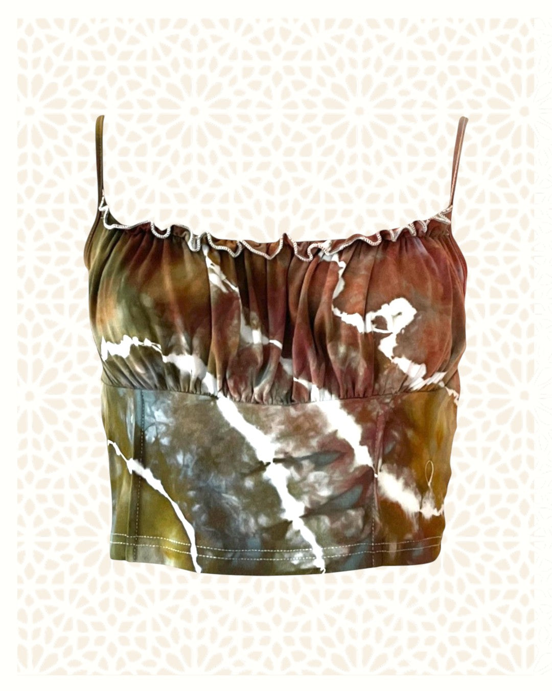 Ruffle Singlet - Large