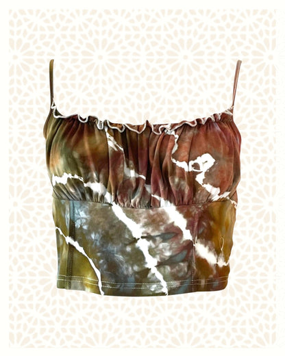 Ruffle Singlet - Large