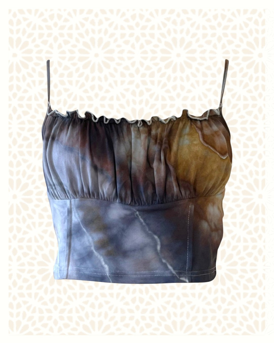 Ruffle Singlet - Large
