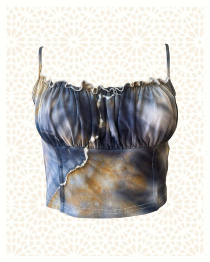 Ruffle Singlet - Large