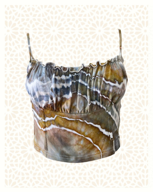 Ruffle Singlet - Large