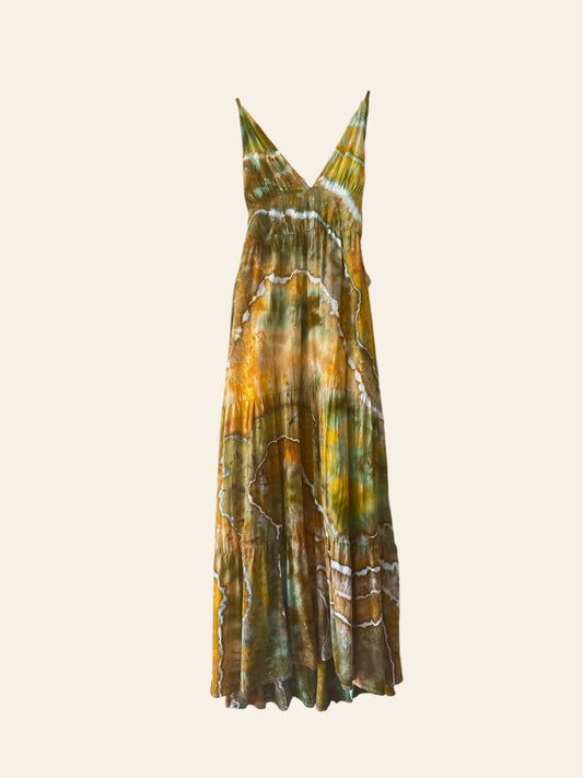 Boho Backless Dress - Small