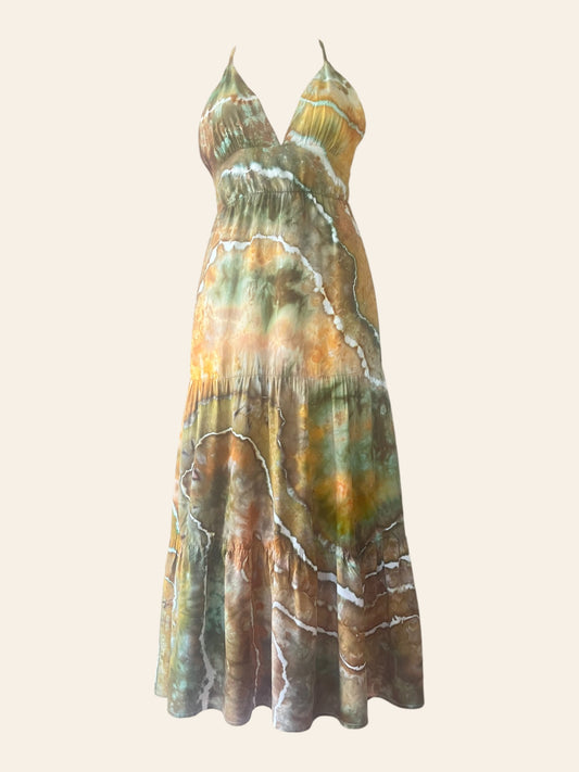 Backless Boho Dress - Small