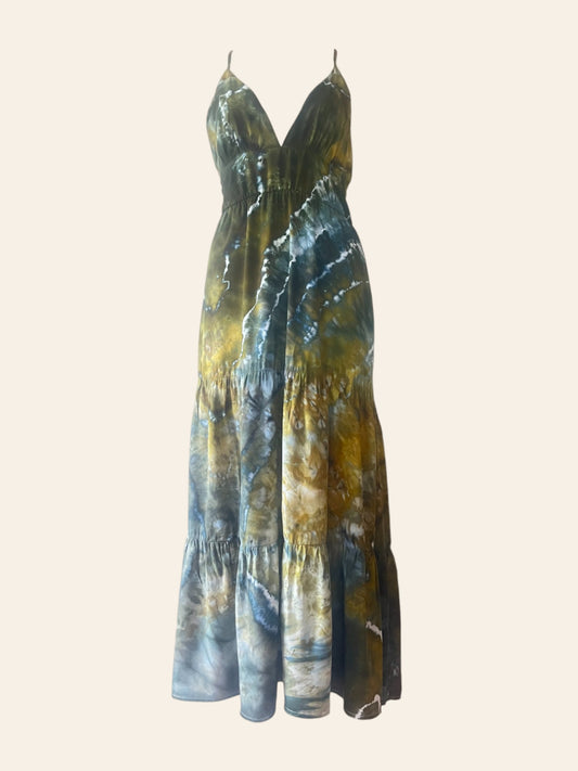 Backless Boho Dress - Medium