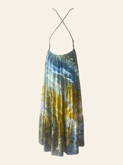 Backless Boho Dress - Medium